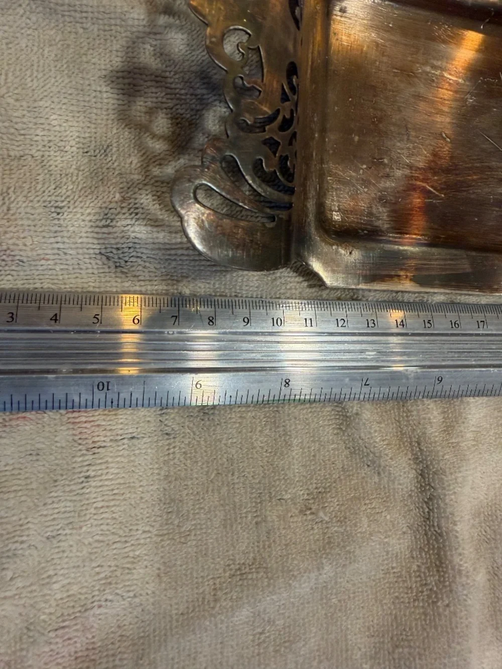 Silverplated VIking Butter or Relish Dish base